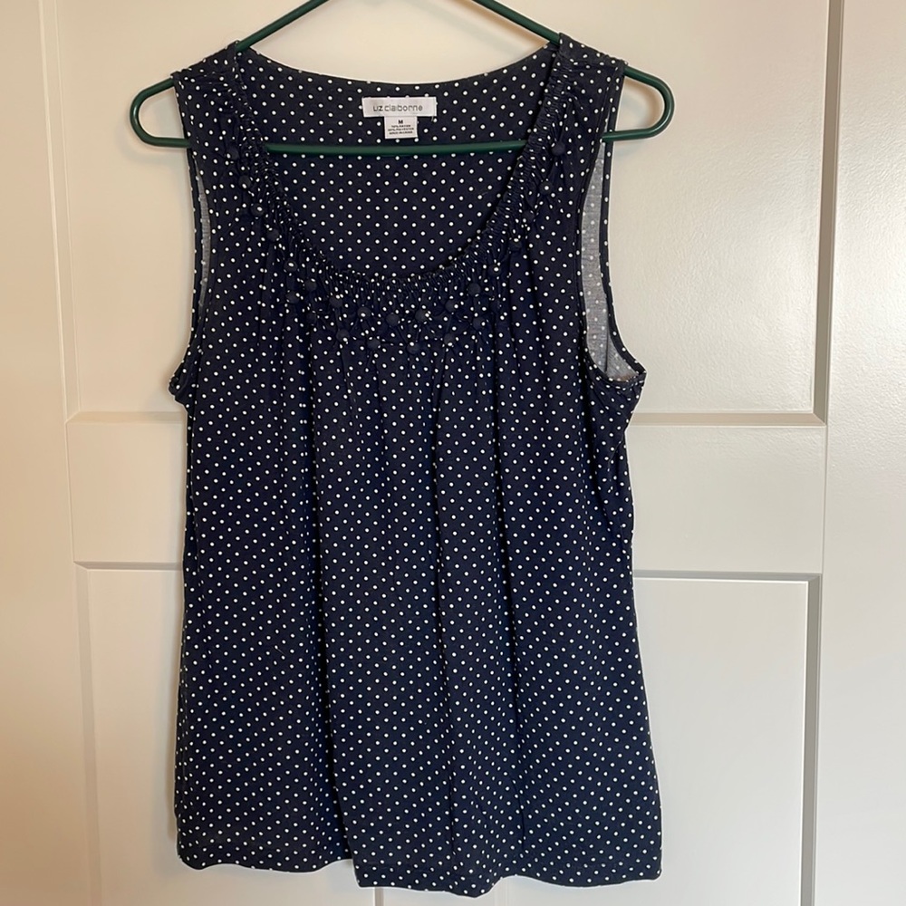 Liz Clairborne Sleeveless Top